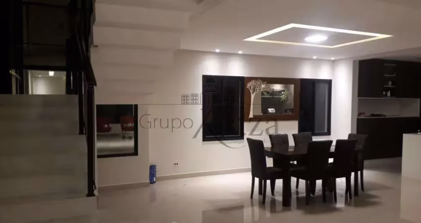 Casa em condomínio - jacareí - residencial vale dos lagos - 3 dormitórios - 240m².