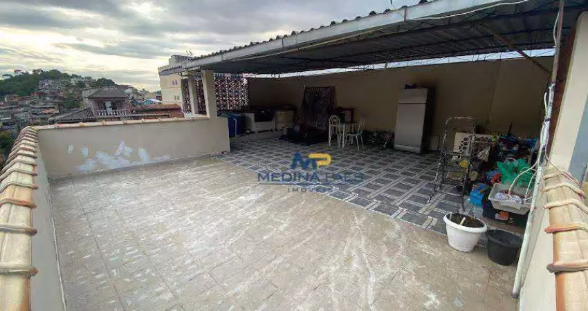 Sobrado com 2 dormitórios à venda por r$ 245.000,00 - paraíso - são gonçalo/rj