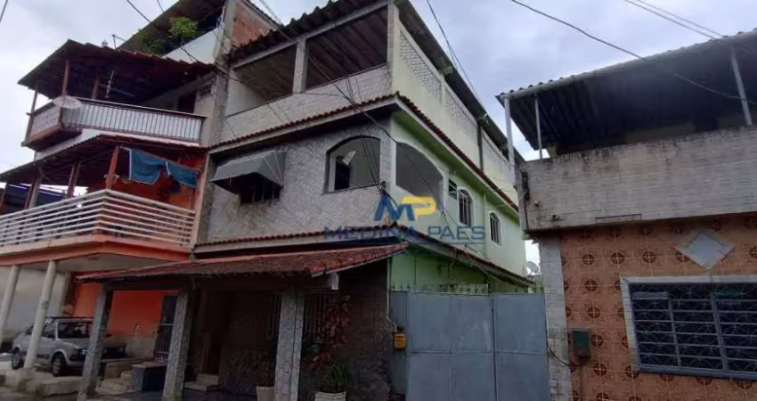 Sobrado com 2 dormitórios à venda por r$ 180.000,00 - barro vermelho - são gonçalo/rj