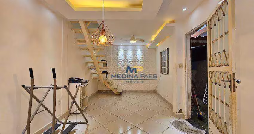 Casa com 2 dormitórios à venda por r$ 190.000,00 - galo branco - são gonçalo/rj