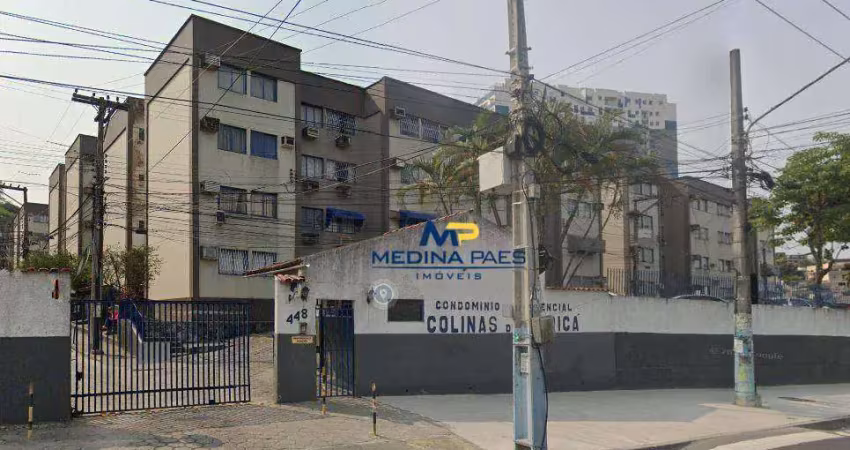 Apartamento com 2 dormitórios à venda, 55 m² por r$ 165.000,00 - colubande - são gonçalo/rj
