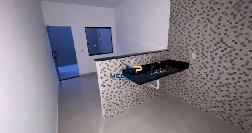 Casa com 1 dormitório à venda, 33 m² por r$ 160.000,00 - jardim califórnia - são gonçalo/rj