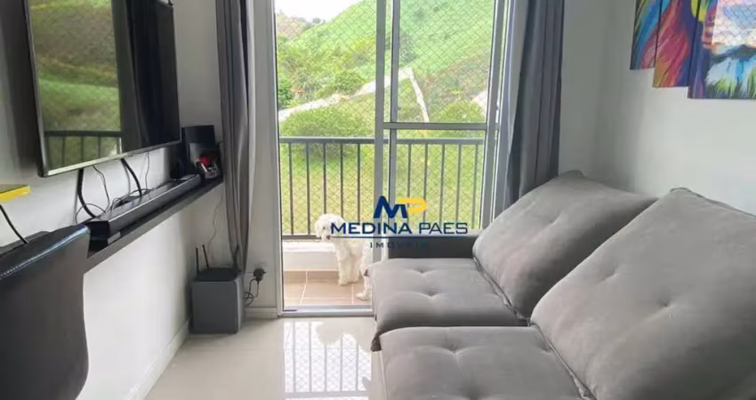 Apartamento com 2 dormitórios à venda, 50 m² por r$ 290.000 - covanca - são gonçalo/rj