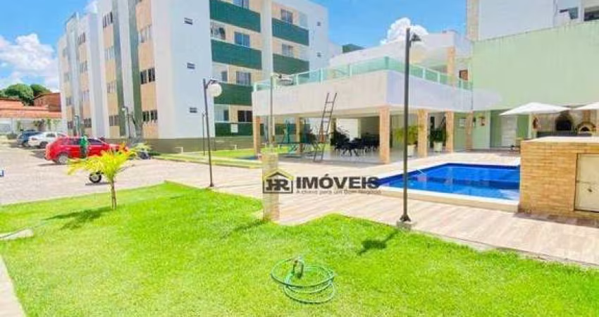 Apartamento com 2 dormitórios para alugar, 64 m² por R$ 1.800/mês
