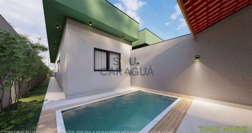 Casa com 3 quartos à venda na Avenida Domingos Martins Cabrera, Balneário Recanto do Sol, Caraguatatuba