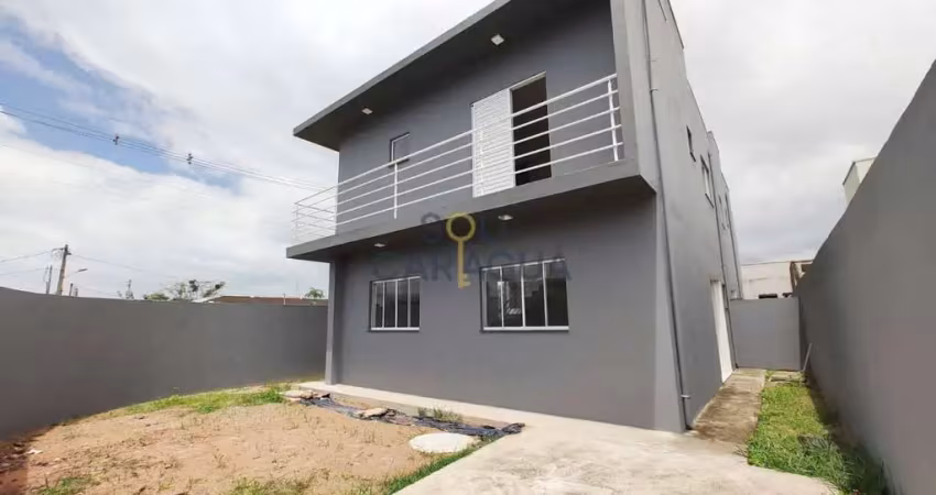 Sobrado novo 3 dormitórios  -- bairro balneário dos golfinhos