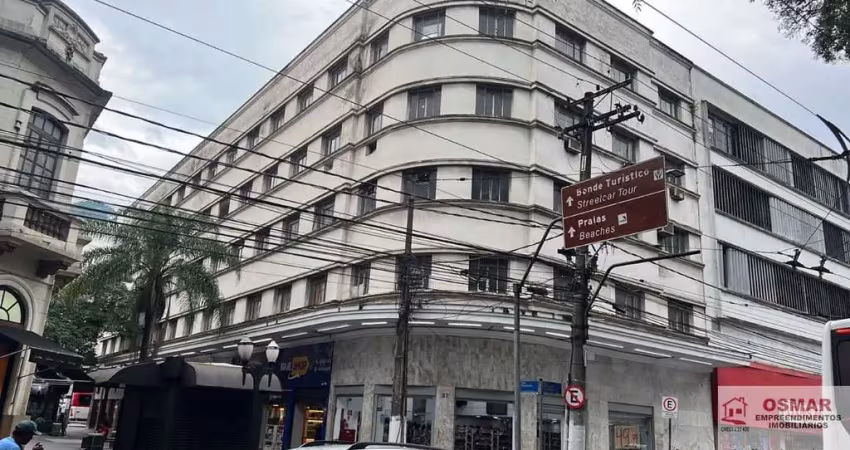 Salão comercial com ótima localização, no centro de santos-sp: 80 salas e 3.300m² de área disponíveis!