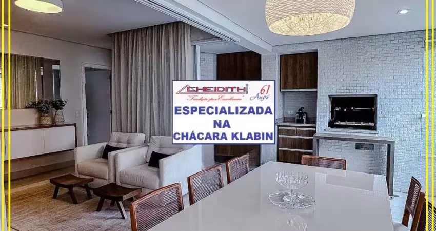 Apartamento para venda em são paulo, chácara klabin, 3 dormitórios, 3 suítes, 5 banheiros, 4 vagas