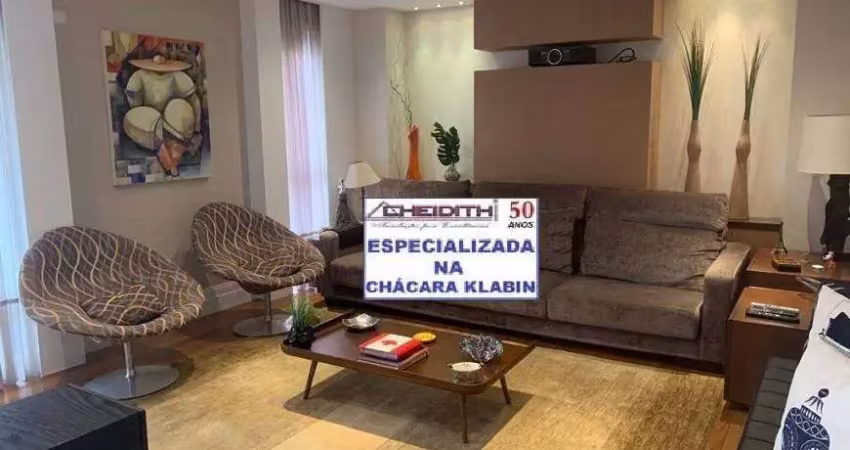 Apartamento para venda em são paulo, chácara klabin, 4 dormitórios, 4 suítes, 5 vagas