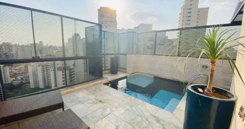Cobertura para venda em são paulo, chácara klabin, 5 dormitórios, 3 suítes, 5 vagas