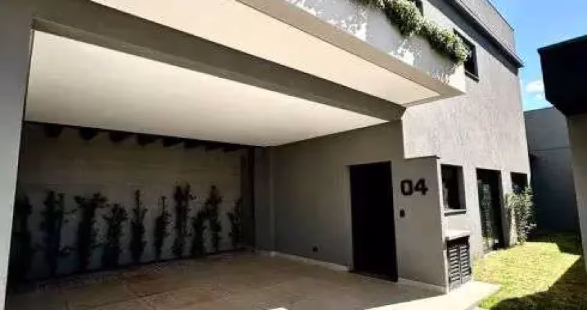 Belíssimo sobrado em condomínio no bairro rita vieira- com 3 suítes, aquecimento