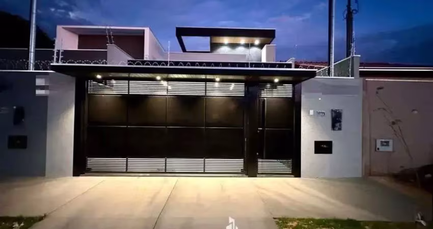 Casa térrea e nova- no rita vieira 1 com 3 suítes sendo a principal ampla- piscina aquecida em 'l'