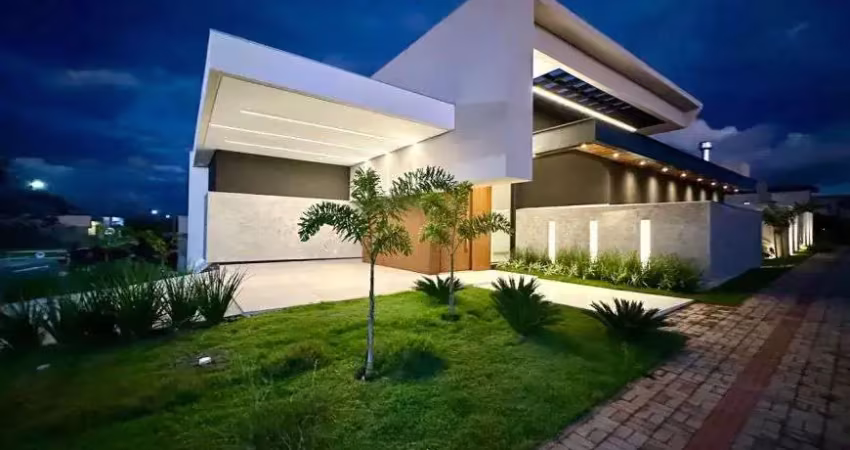 Casa térrea no resid shalom- 4 suítes sendo a master c/ closet e hidro- piscina aquecida- esquina