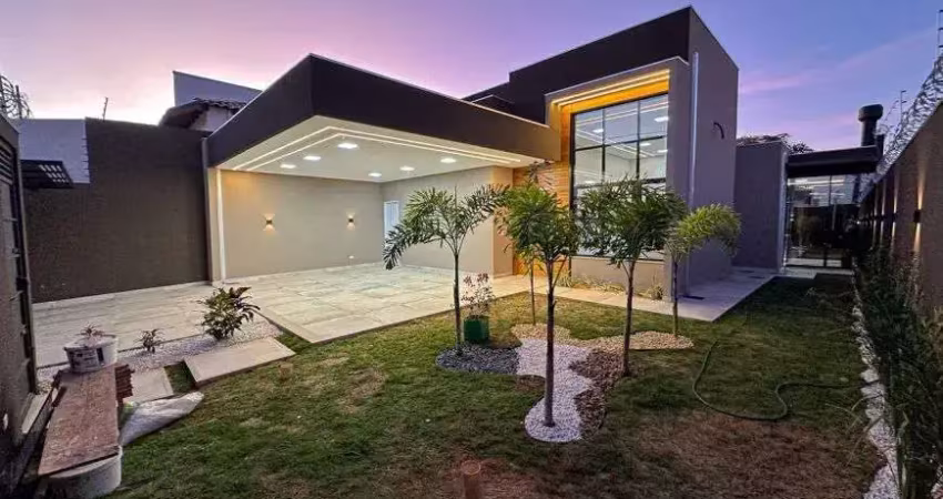 Casa térrea de alto padrão no água limpa park- suite com espaço para closet- piscina aquecida