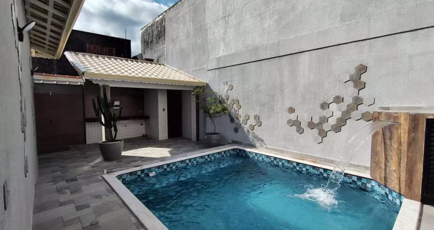 Casa para Venda em Praia Grande, Caiçara, 4 dormitórios, 4 suítes, 5 banheiros, 3 vagas