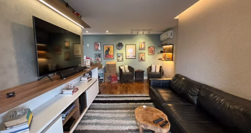Apartamento reformado de alto padrão na chácara santo antônio – 79m², 2 suítes, 2 vagas e varanda gourmet!