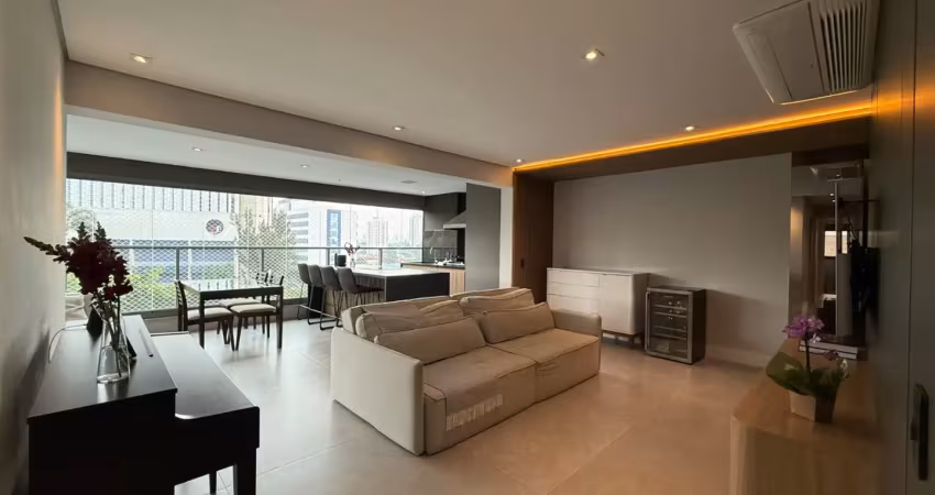 Lindo apartamento em condomínio de alto padrão na chácara santo antônio - 113m², 3 dorms (1 suíte) e 2 vagas!
