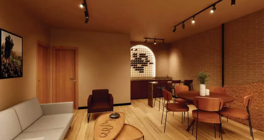 Apartamento com 65 m2 em inicio de vendas no condominio wine