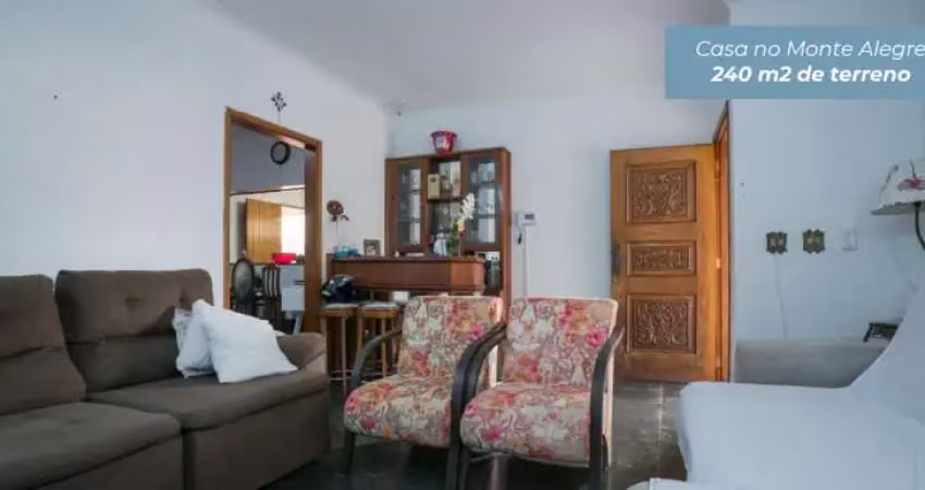 Casa 3 dorm no Monte Alegre