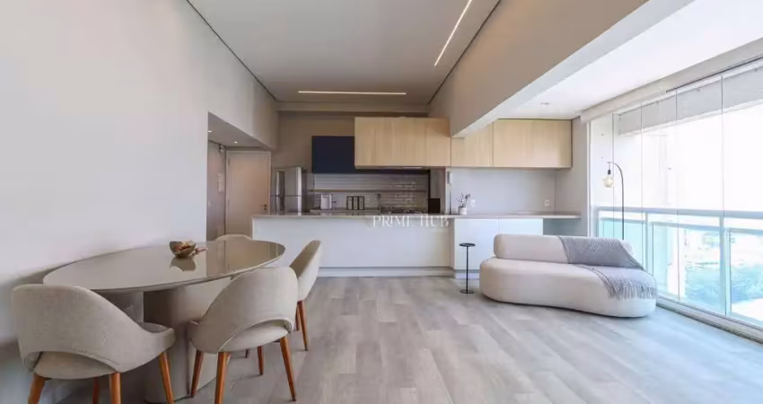 Apartamento alto padrão com varanda gourmet e 2 suítes no coração de alphaville – andar alto e vista privilegiada