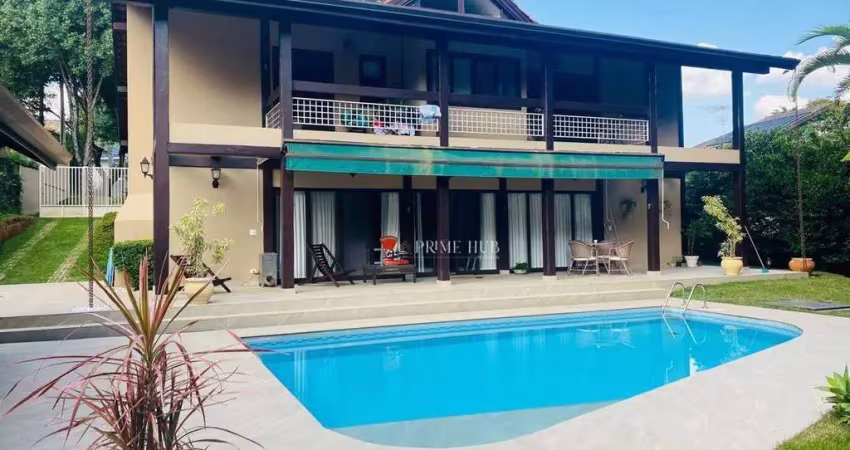 Casa exclusiva à venda na granja viana com vista para área verde
