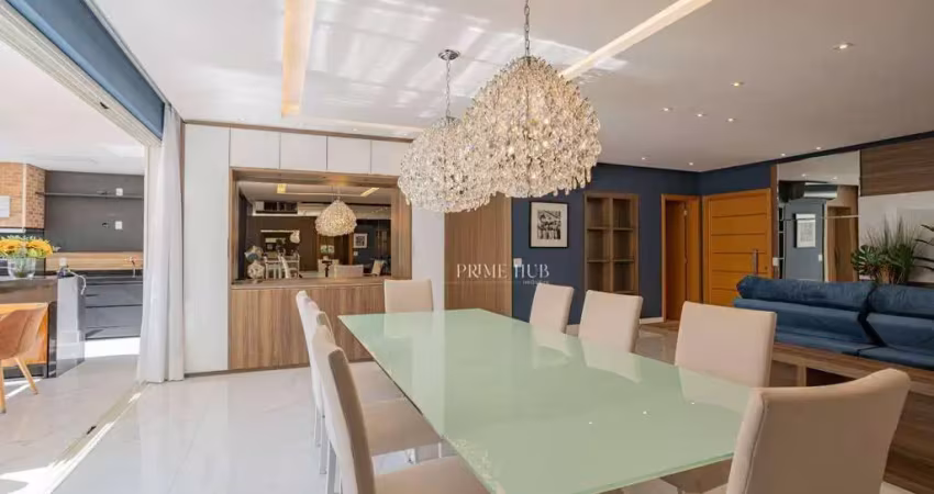 Apartamento de luxo 224m² mobiliado com vista permanente para a mata em condomínio exclusivo