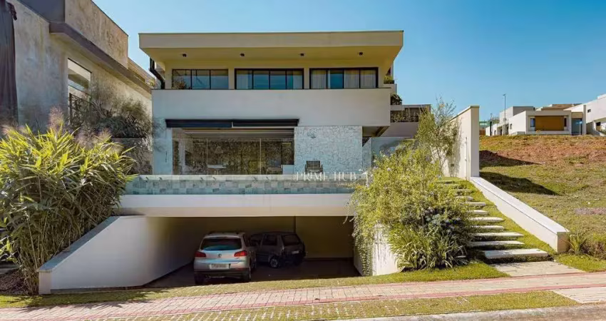 Casa de alto padrão com vista para o pôr do sol – condomínio fechado em alphaville