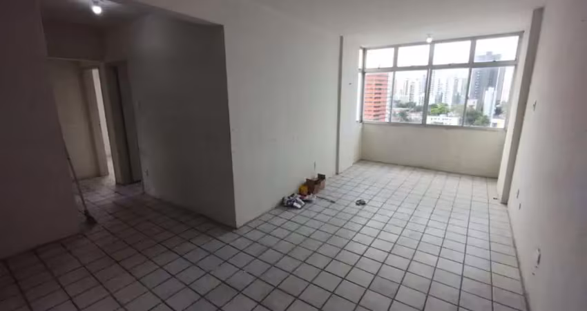 Apartamento espaçoso bairro da madalena, 3 quartos, 2wcs, 1 vaga, recife-pe