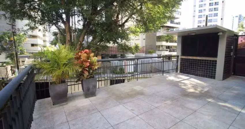 Cobertura duplex bairro graças para venda, 5 quartos 1 suite 305m2 com 3 vagas, recife-pe