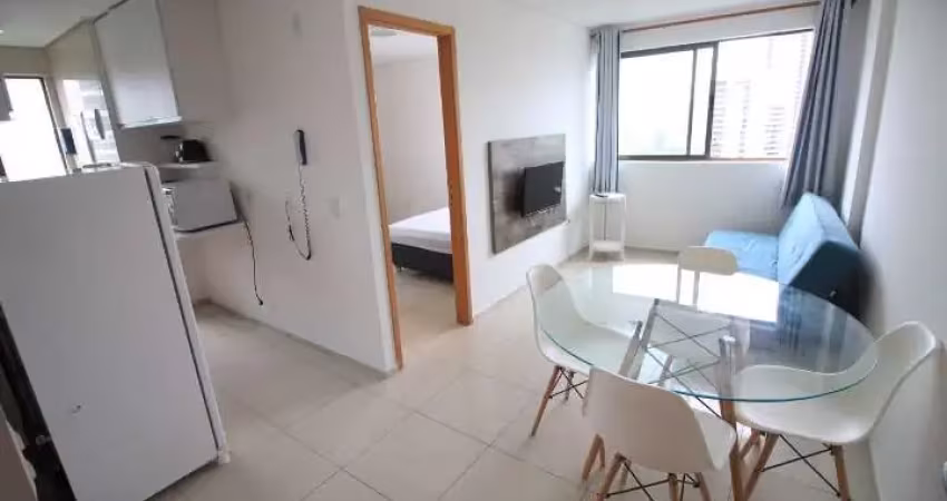Apartamento 1 quarto mobiliado studio prime graças  -  recife