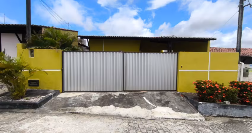 * casa em condomínio fechado – 3 quartos (1 suíte), 100m², 2 vagas – nova parnamirim, av. maria lacerda*