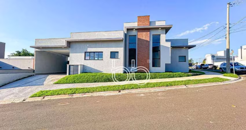 Casa com 3 dormitórios à venda, 200 m² por r$ 1.330.000,00 - condomínio lagos d'icaraí - salto/sp