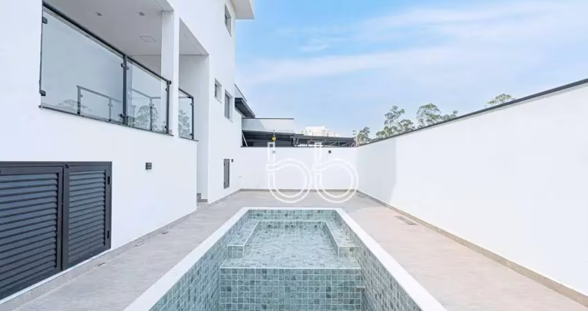 Casa com 3 dormitórios à venda, 250 m² por r$ 2.000.000,00 - condomínio central parque - salto/sp