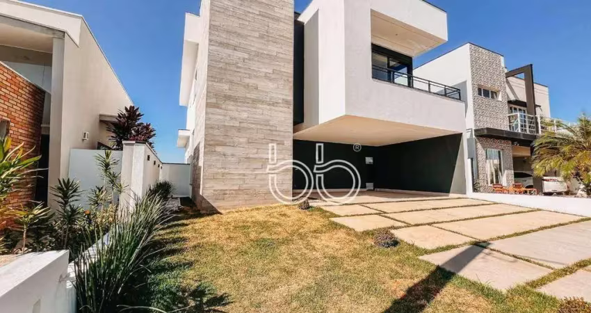 Casa com 3 dormitórios à venda, 265 m² por r$ 1.985.000,00 - condomínio central parque - salto/sp