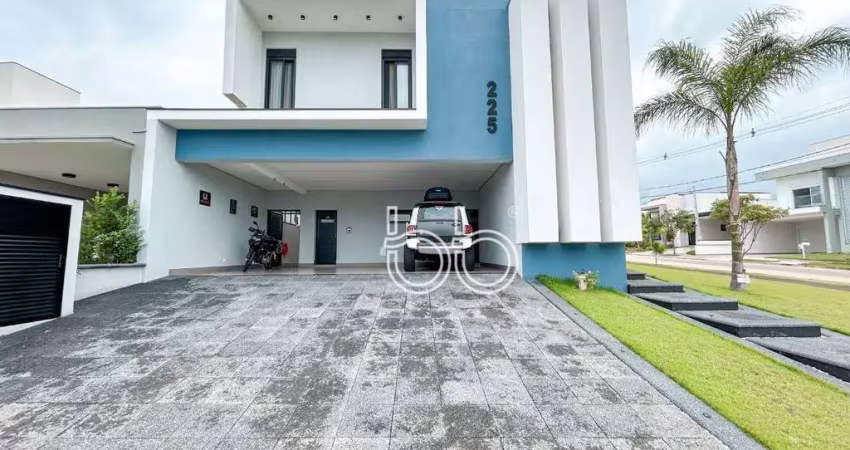 Casa com 3 dormitórios, 226 m² - venda por r$ 1.980.000,00 ou aluguel por r$ 12.815,00/mês - condomínio central parque - salto/sp