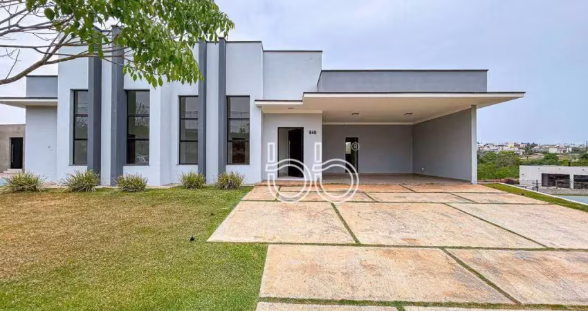 Casa com 3 dormitórios à venda, 254 m² por r$ 1.990.000,00 - condomínio terras de mont serrat - salto/sp