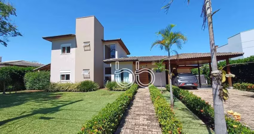 Casa com 3 dormitórios à venda, 362 m² por r$ 1.800.000,00 - condomínio residencial primavera - salto/sp