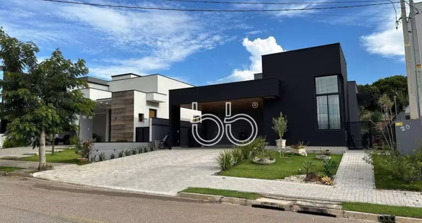 Casa com 3 dormitórios à venda, 228 m² por r$ 1.980.000,00 - condominio portal dos bandeirantes - salto/sp