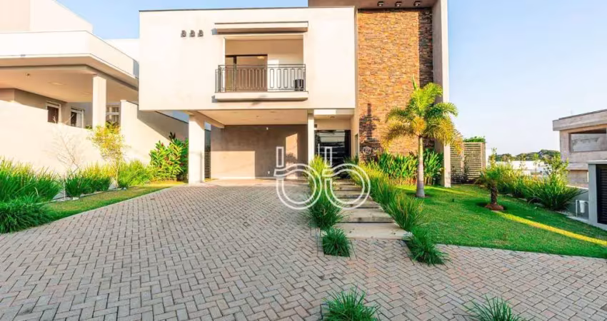 Casa com 3 dormitórios à venda, 302 m² por r$ 2.500.000,00 - condominio portal dos bandeirantes - salto/sp
