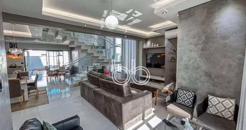 Casa com 5 dormitórios à venda, 350 m² por r$ 2.950.000,00 - condomínio lagos d'icaraí - salto/sp