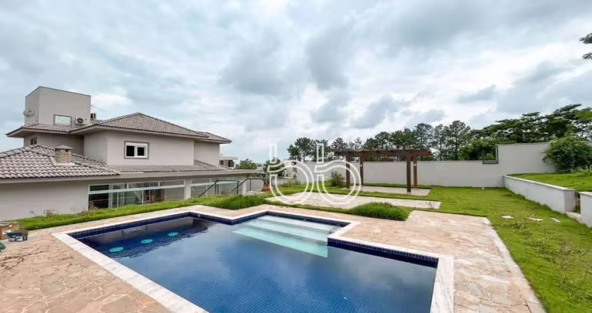 Casa com 4 dormitórios à venda, 383 m² por r$ 2.300.000,00 - condomínio palmeiras imperiais - salto/sp