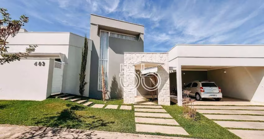 Casa com 3 dormitórios à venda, 275 m² por r$ 1.450.000,00 - condomínio mirante dos ipês - salto/sp