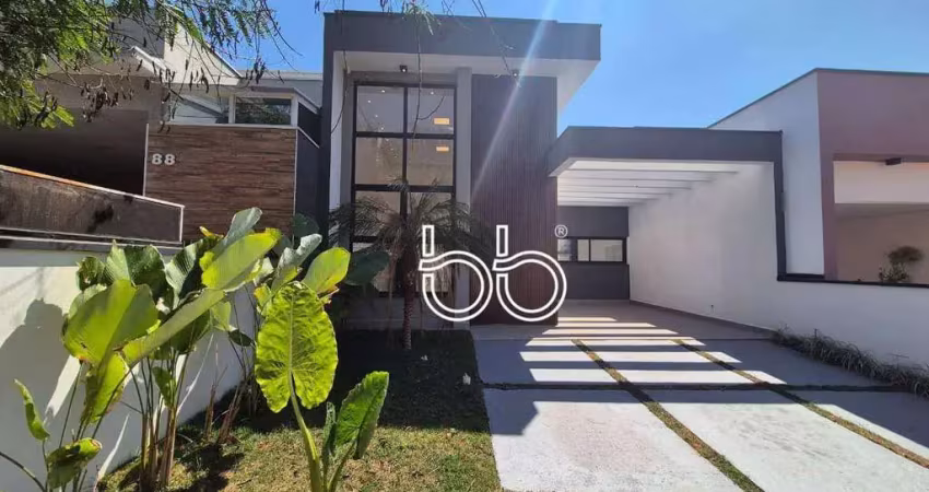 Casa com 3 dormitórios, 105 m² - venda por r$ 950.000,00 ou aluguel por r$ 7.040,00/mês - condomínio village moutonnée - salto/sp