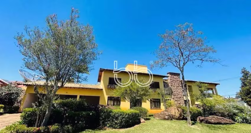 Casa com 6 dormitórios, 707 m² - venda por r$ 1.990.000,00 ou aluguel por r$ 12.850,00/mês - condomínio monte belo - salto/sp