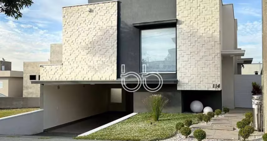 Casa com 3 dormitórios à venda, 255 m² por r$ 1.600.000,00 - condomínio central parque - salto/sp