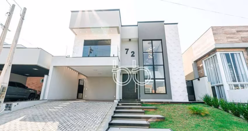 Casa com 3 dormitórios à venda, 301 m² por r$ 1.980.000,00 - condomínio lagos d'icaraí - salto/sp