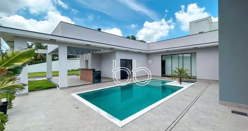 Casa com 4 dormitórios à venda, 380 m² por r$ 2.850.000,00 - condomínio terras de mont serrat - salto/sp
