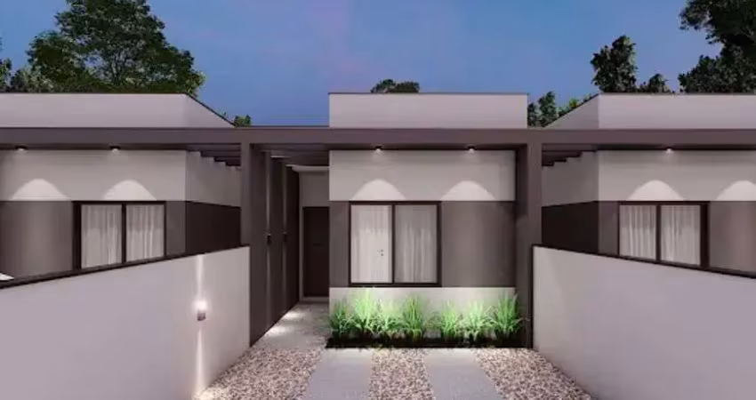 Casa plana/2dorm/1bwc/2vagas/4,30mtabertura/itinga divisa com boehmerwald/fácil acesso br101.