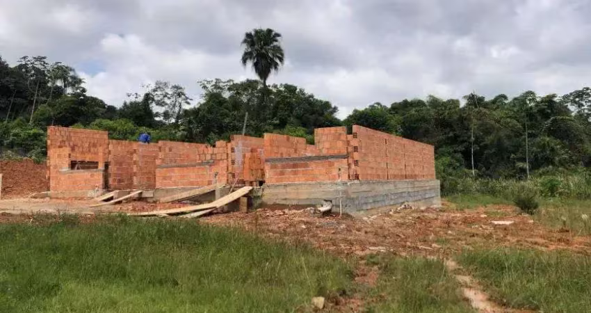 Casa plana/2dorm/1bwc/2vagas/4,30mtabertura/itinga divisa com boehmerwald/fácil acesso br101.