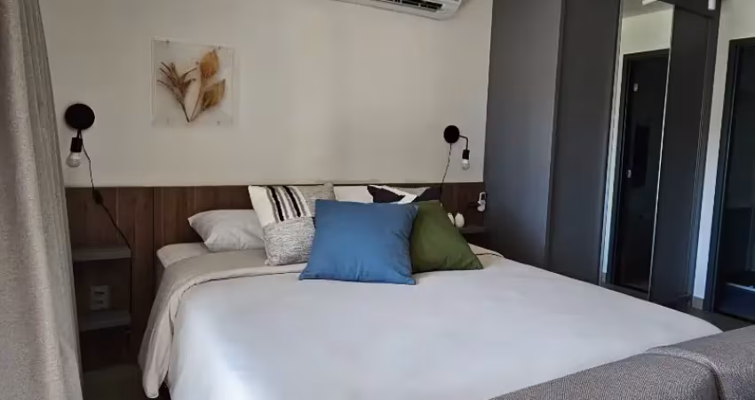 Flat mobiliado novíssimo jardim oceania - 2 quadras da praia